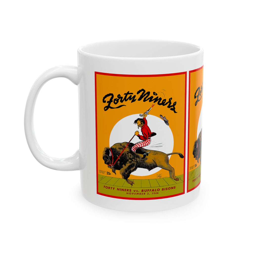 1946 Football Buffalo Bisons San Francisco 49ers Mug | Vintage Football 11 oz and 15 oz