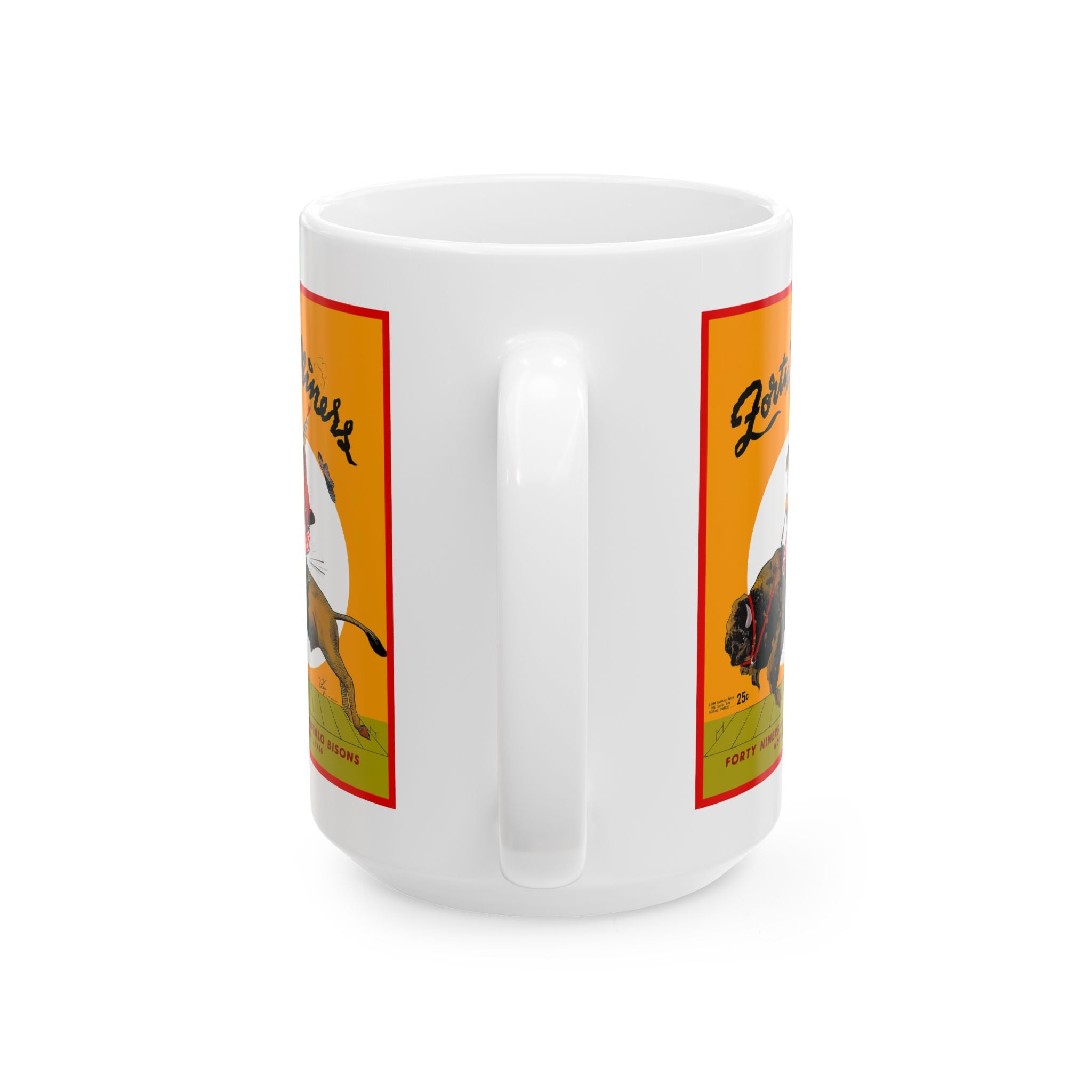 1946 Football Buffalo Bisons San Francisco 49ers Mug | Vintage Football 11 oz and 15 oz