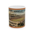 Vintage Los Angeles Coliseum Drawing Mug 11oz and 15oz