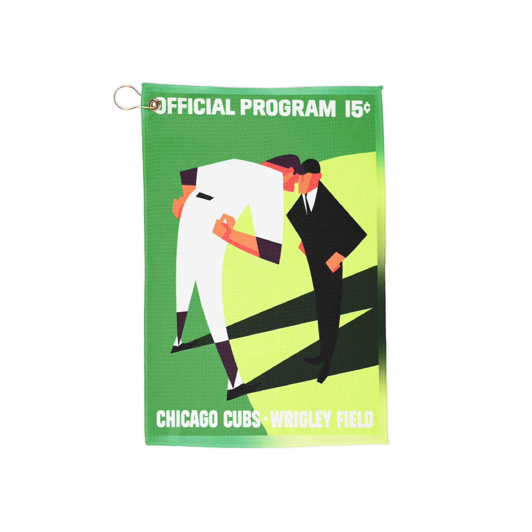 Vintage 1966 Baseball Chicago Cubs Golf Towel - Sports Memorabilia, Golf Accessories, Golf Gift, Father's Day Gift, Golf Towel Set