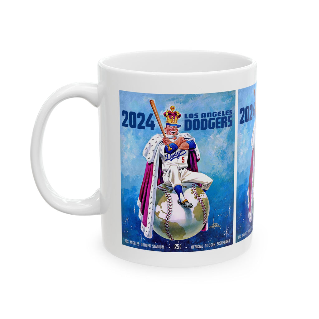 Ceramic Mug, 2024 Baseball World Series - World Champions, Sports Fan Gift, Coffee Cup, Baseball Tournament Winner, Gift for Champion,