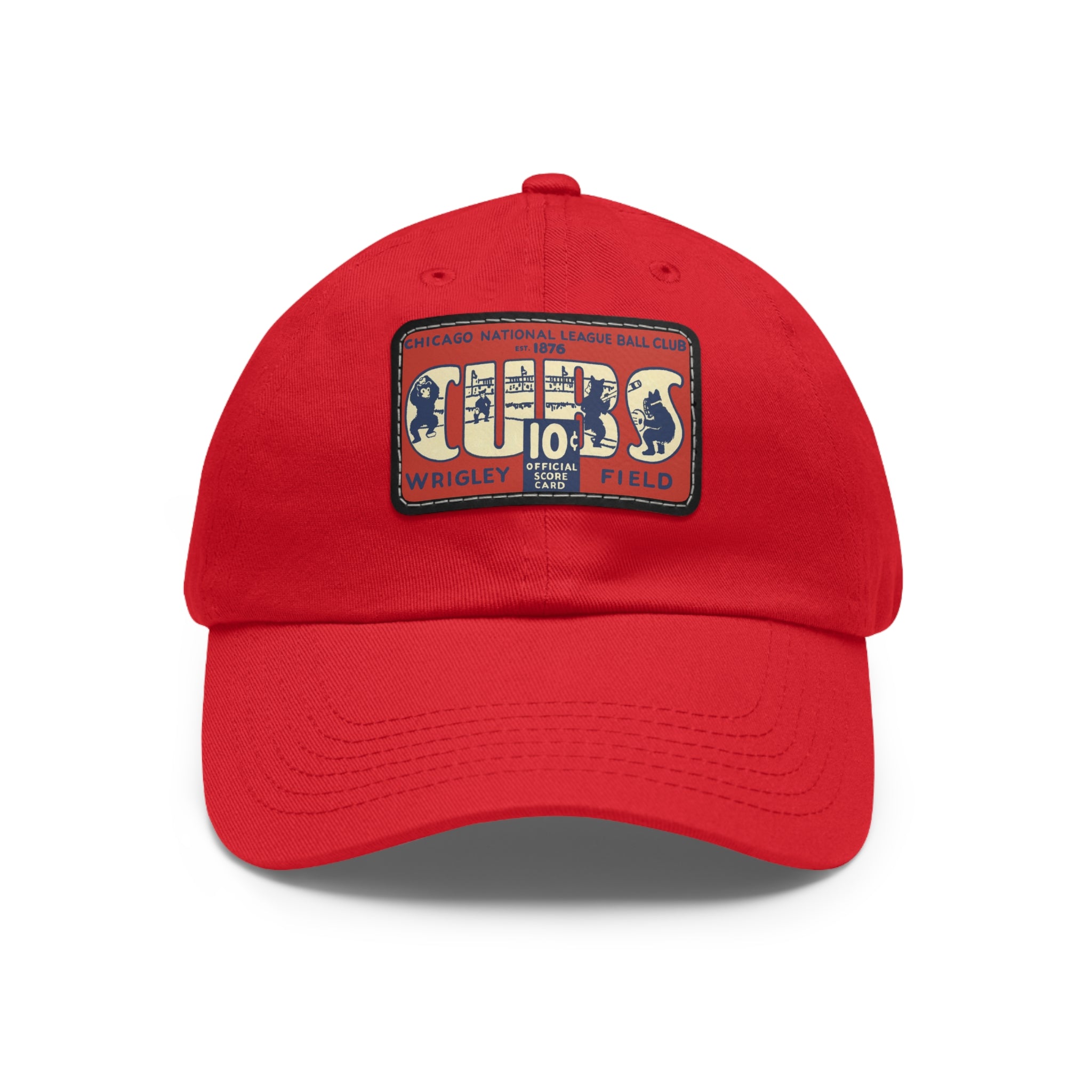 Baseball Dad Hat, 1929 Chicago Cubs Cap, Vintage Style Baseball Hat, Sports Fan Gift, Retro Baseball Cap, Baseball Team Dad Hat
