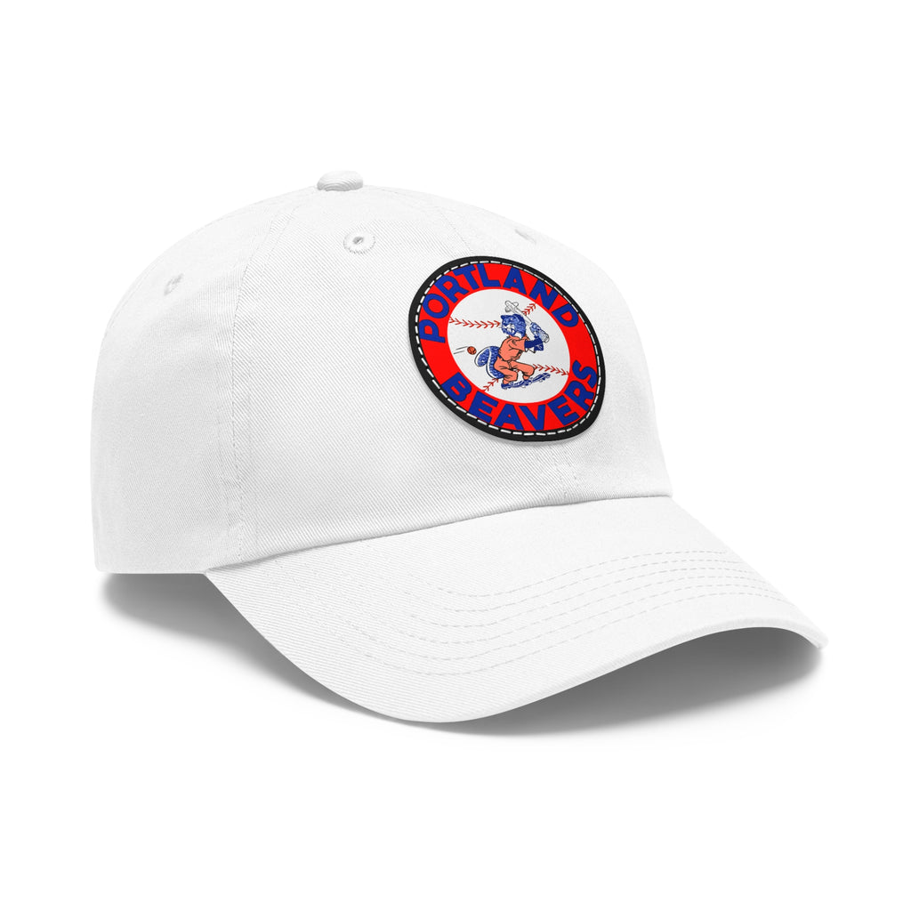 1967 Vintage Portland Beavers - Pacific Coast League Baseball - Dad Hat with Leather Patch (Round)