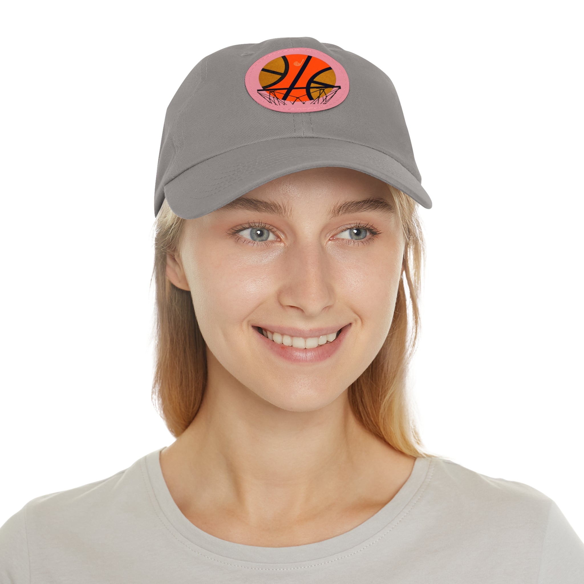 1967- 1968 Vintage Seattle Super Sonics Basketball - Dad Hat with Leather Patch (Round)