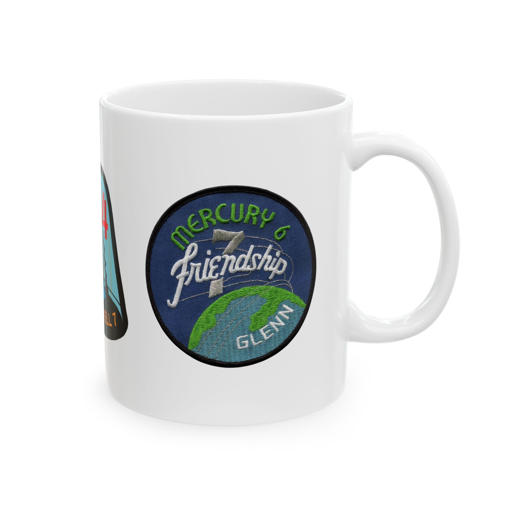 NASA Mercury Program - Flight Patch - Ceramic Mug 11oz