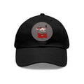 1964 Denver Broncos Football - Dad Hat with Leather Patch (Round)