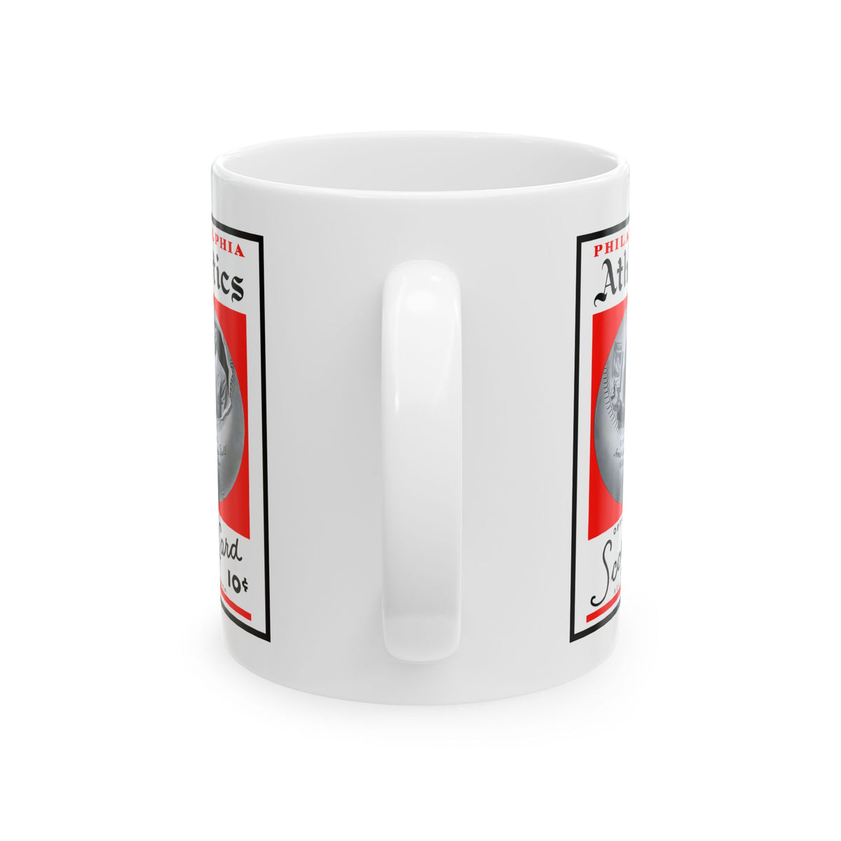 1938 Philadelphia Athletics Vintage Score Card Ceramic Mug (11oz/15oz)