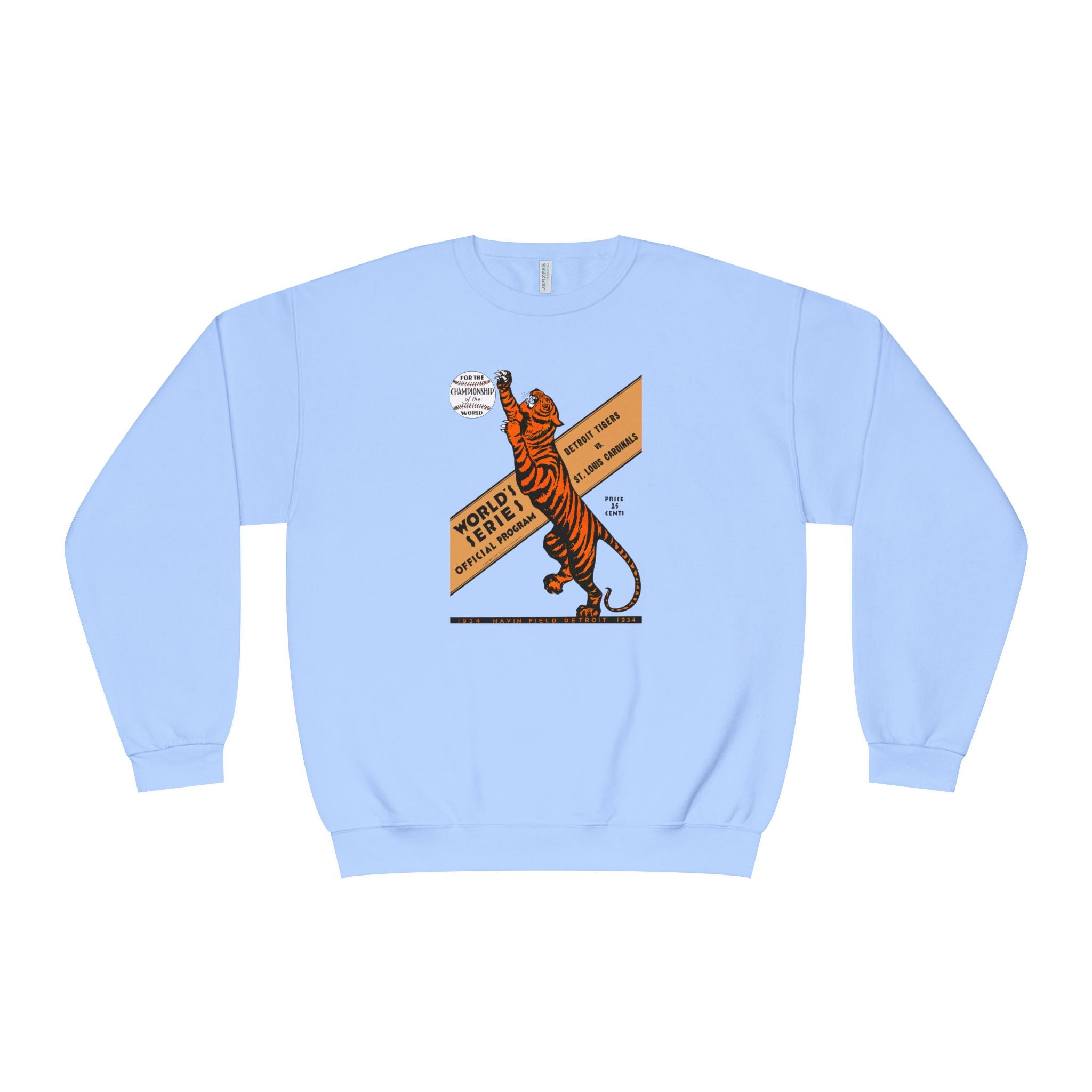 1934 Vintage Cardinals - Tigers Baseball World Series -  NuBlend® Crewneck Sweatshirt