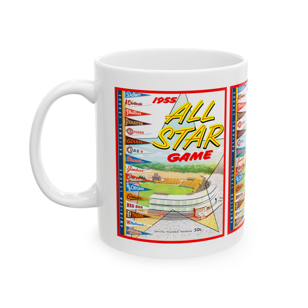 1955 Baseball All-Star Game Milwaukee Mug | Ceramic 11oz 15oz
