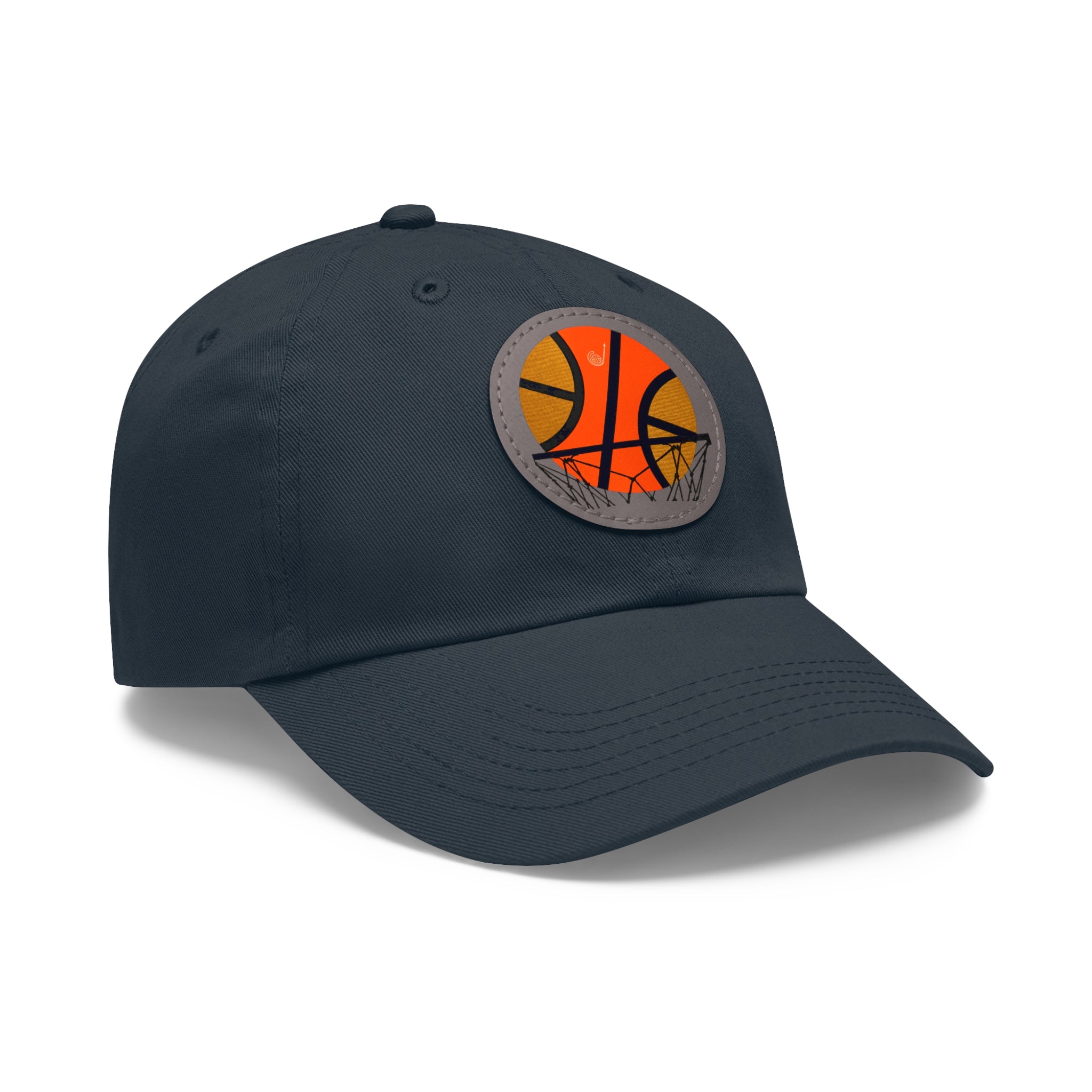 1967- 1968 Vintage Seattle Super Sonics Basketball - Dad Hat with Leather Patch (Round)