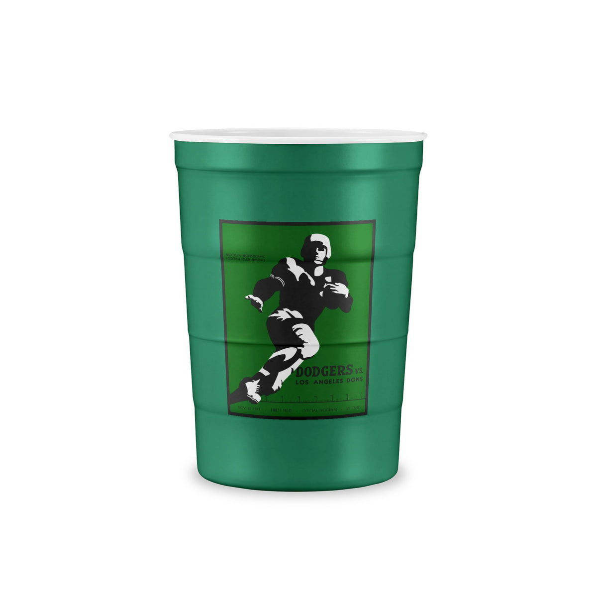 1947 Football Los Angeles Dons - Brooklyn Dodgers Football - Recyclable Steel Cup