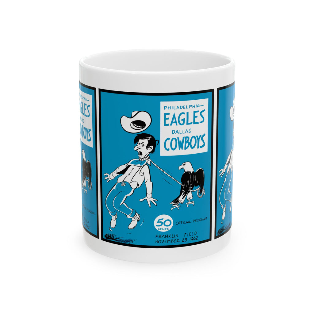 1962 Football Cowboys-Eagles Mug | Ceramic Coffee Cup 11oz 15oz