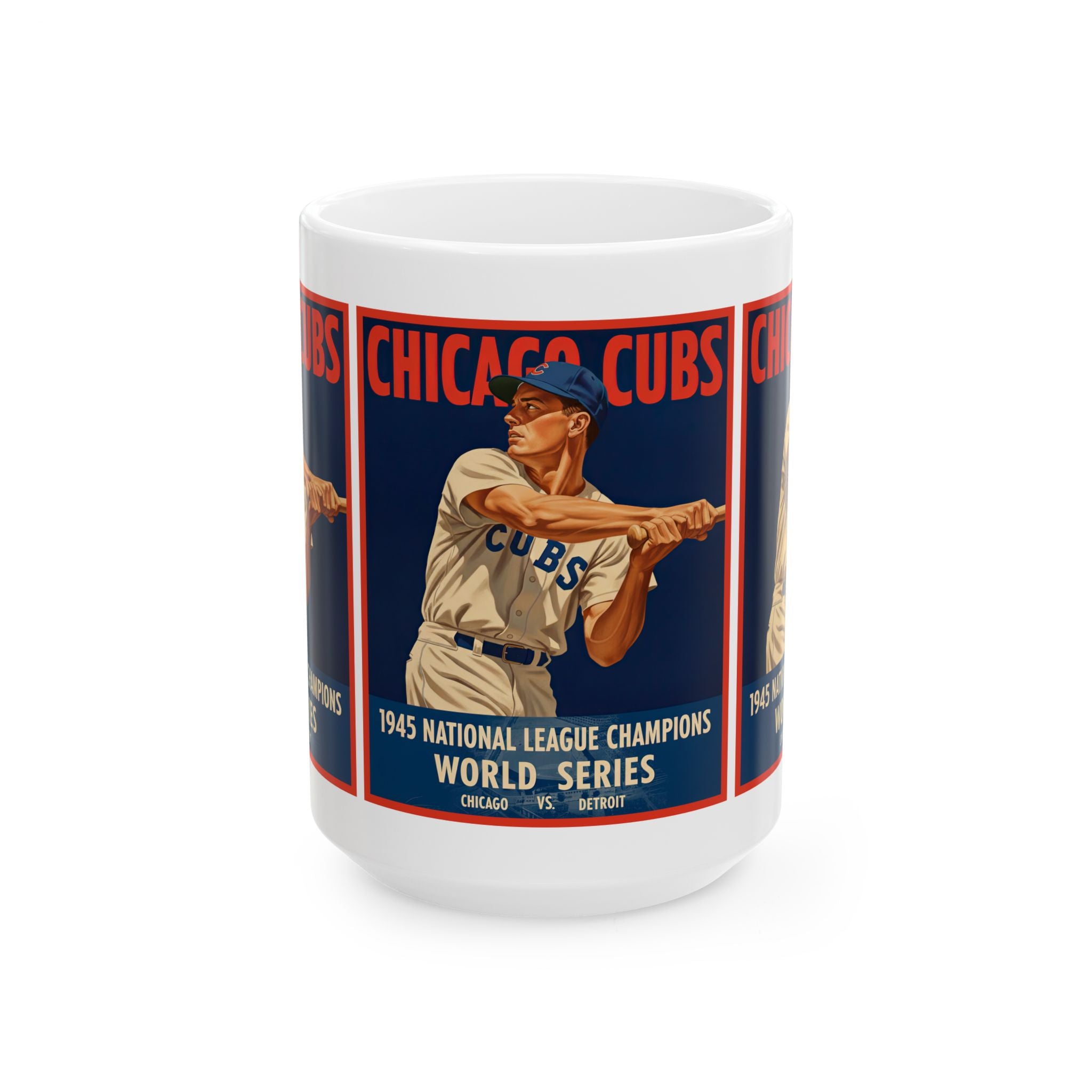 1945 Chicago Cubs National League Champions Mug, 11 oz and 15 oz