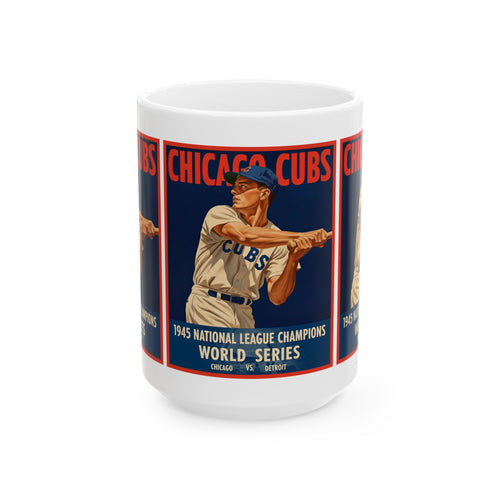 1945 Chicago Cubs National League Champions Mug, 11 oz and 15 oz