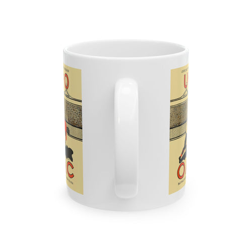 1926 Vintage Oregon State Beavers- University of Oregon Ducks Football Program Cover - Ceramic Mug, 11oz