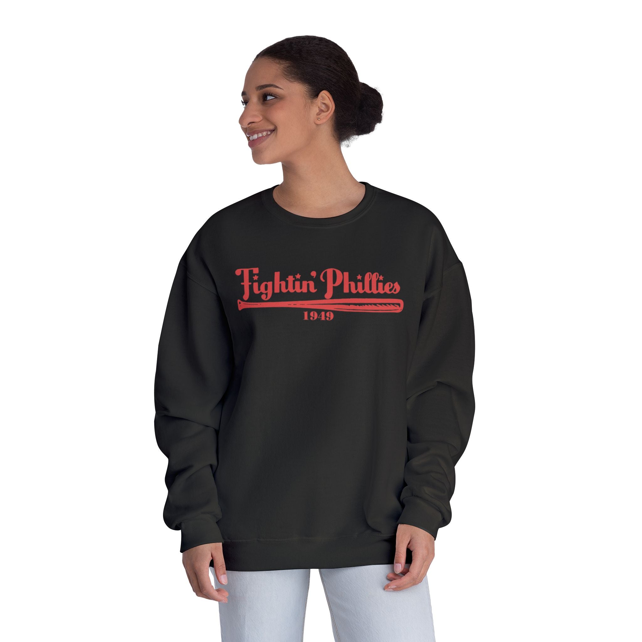 1949 Philadelphia Baseball Fighting Phillies - NuBlend® Crewneck Sweatshirt