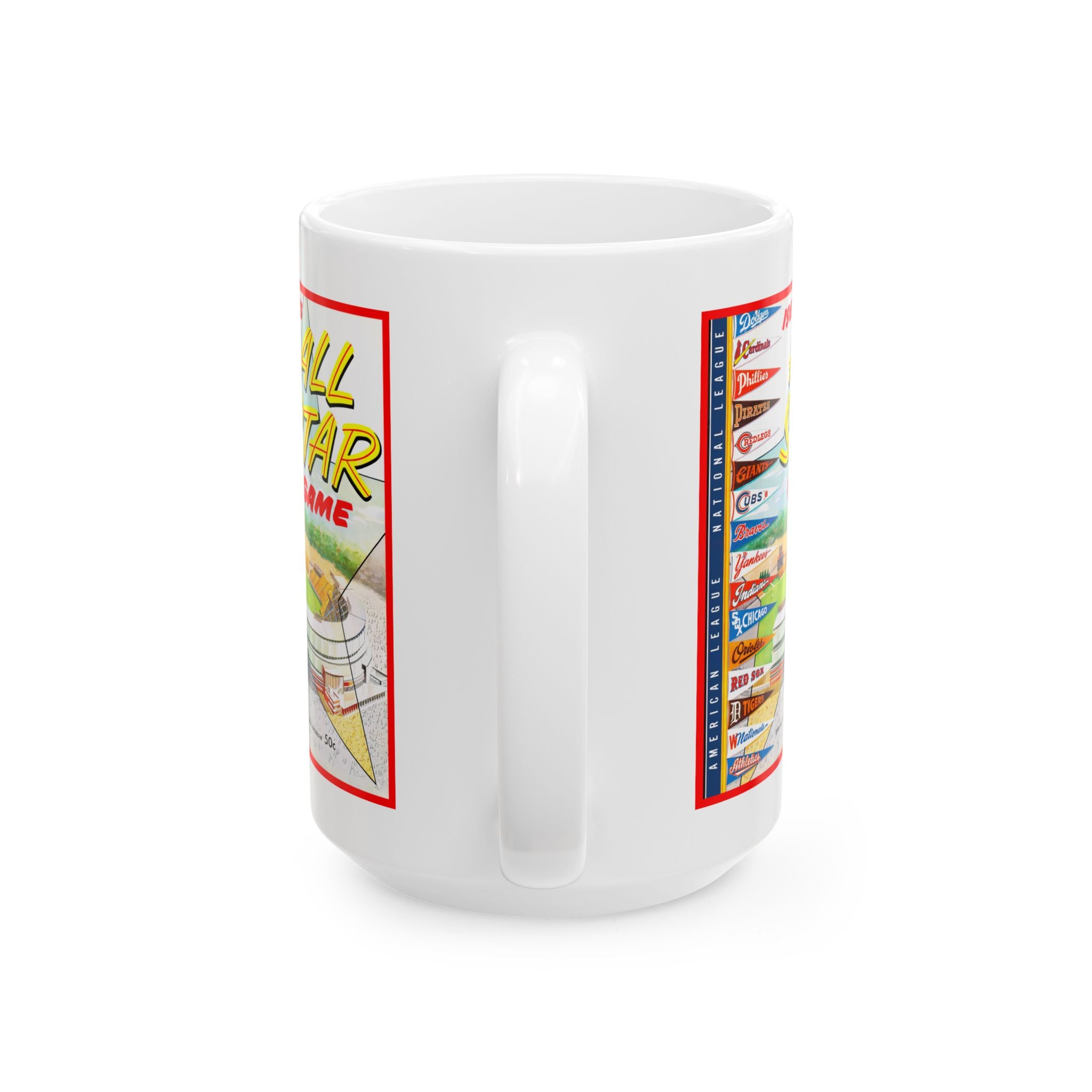 1955 Baseball All-Star Game Milwaukee Mug | Ceramic 11oz 15oz