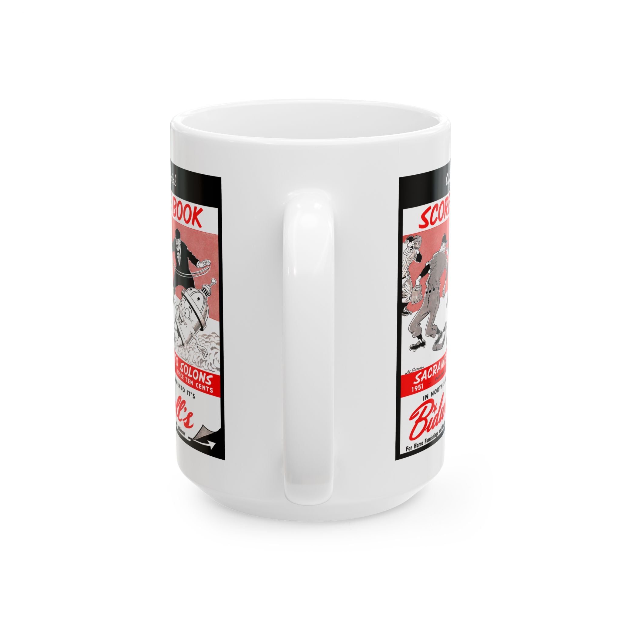 1951 Sacramento Solons Baseball Mug