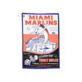 1956 Baseball Miami Marlins Golf Towel