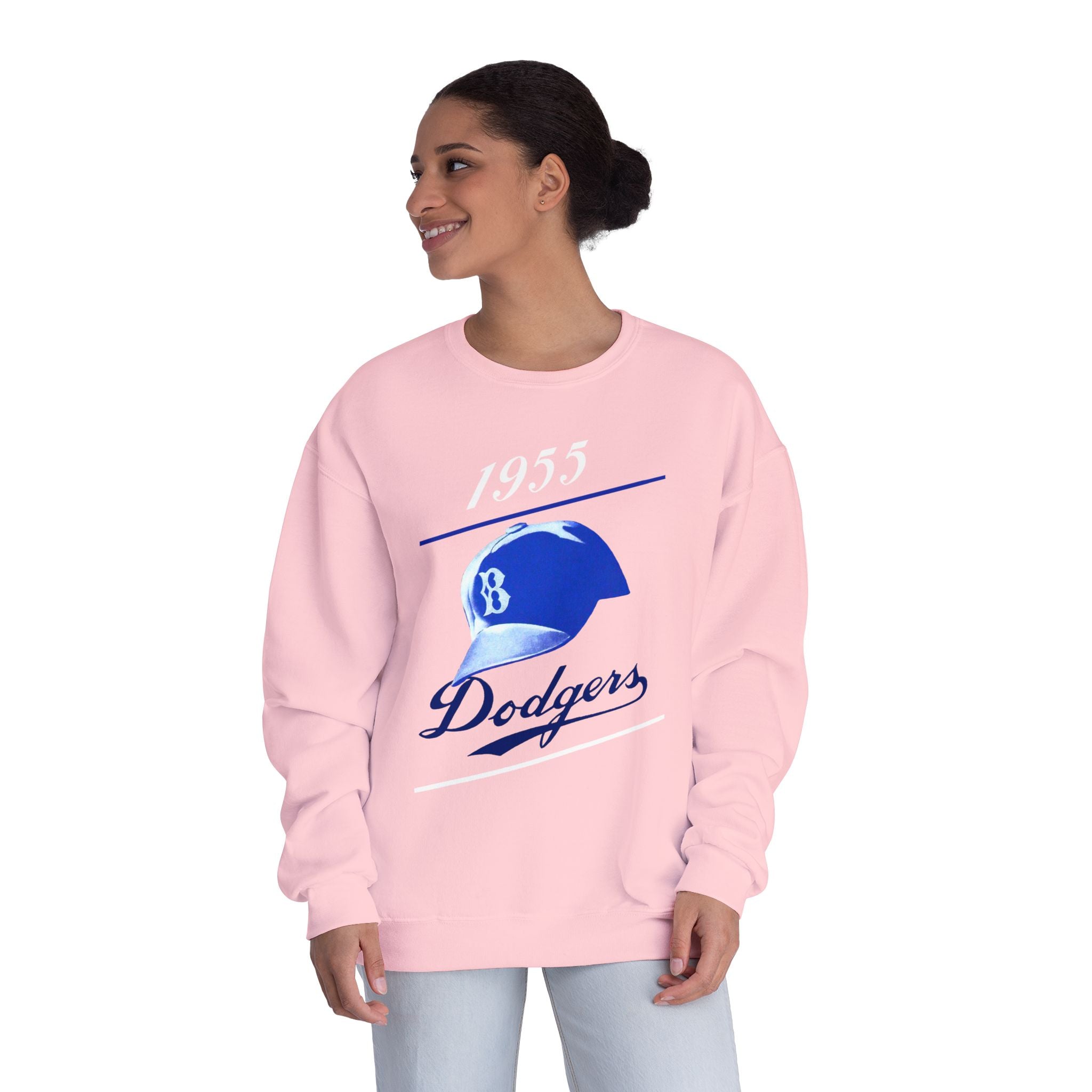 1955 Brooklyn Baseball Crewneck Sweatshirt | NuBlend