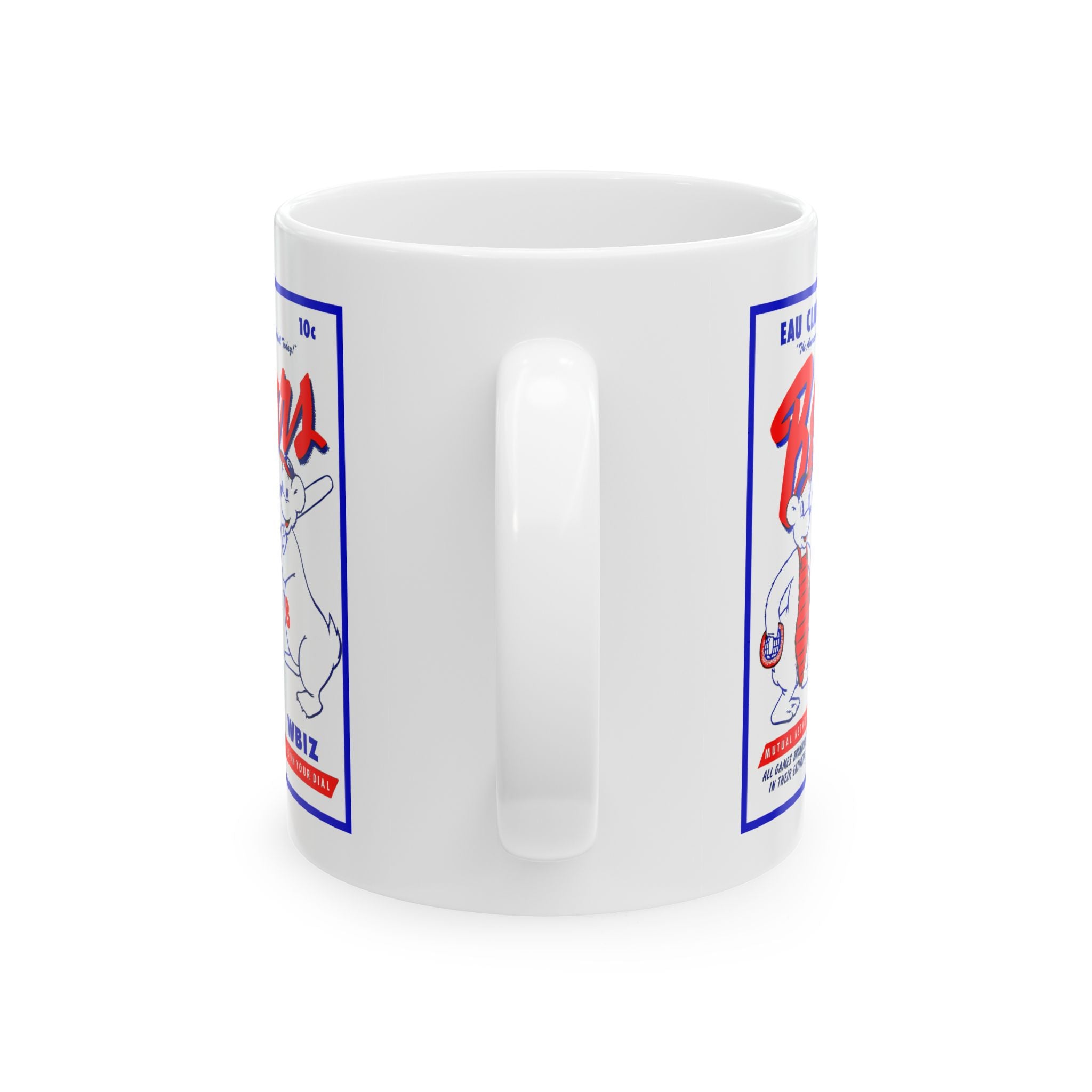 1951 Eau Claire Bears Baseball Ceramic Mug (11oz, 15oz)