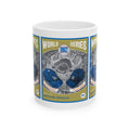 1962 Dodgers vs Yankees Baseball World Series Ceramic Mug — Phantom Program Cover (11oz, 15oz)