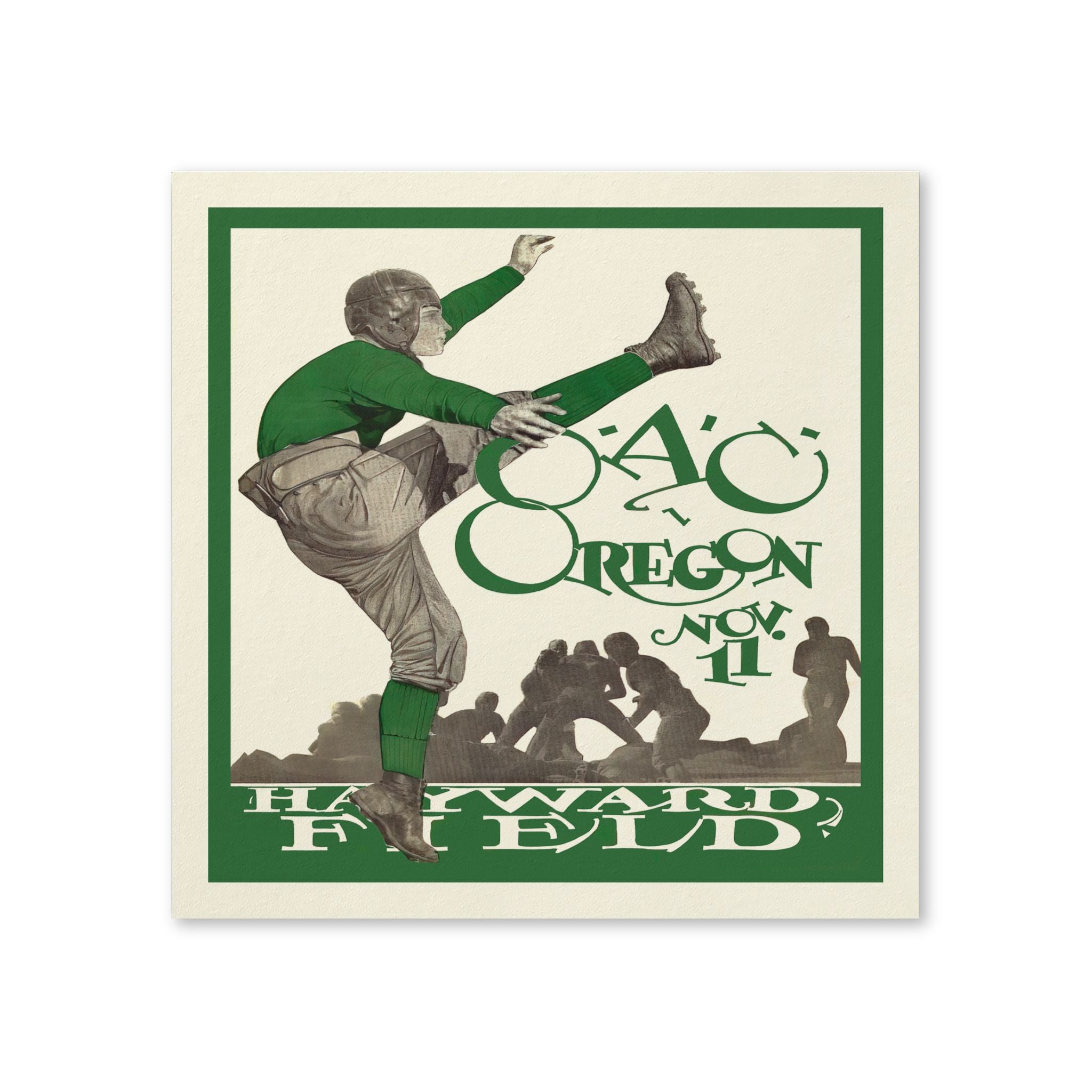 1927 Football Oregon State (OAC) - Oregon Napkins 50 Count