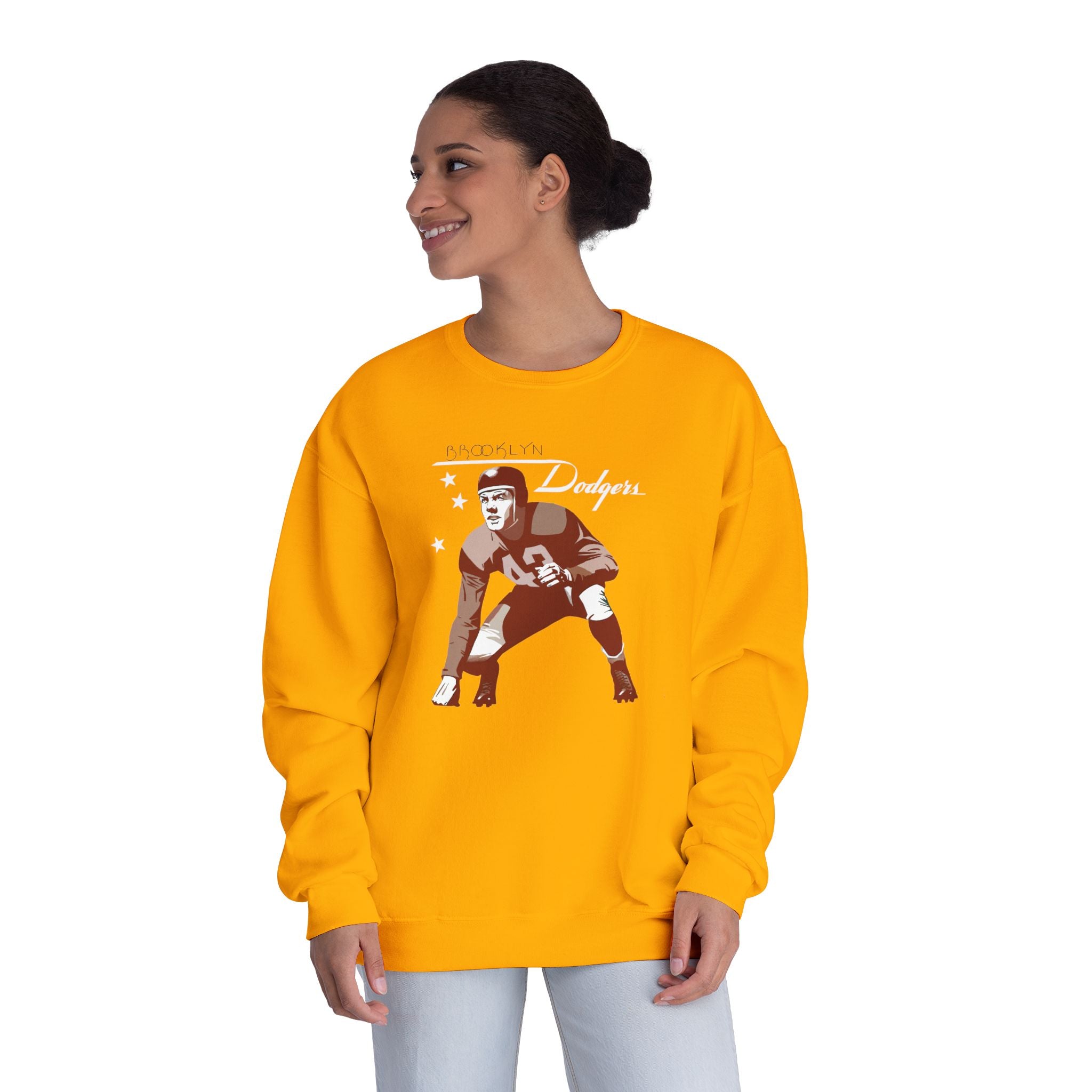 1943 Vintage Brooklyn Dodgers Football - Unisex NuBlend® Crewneck Sweatshirt