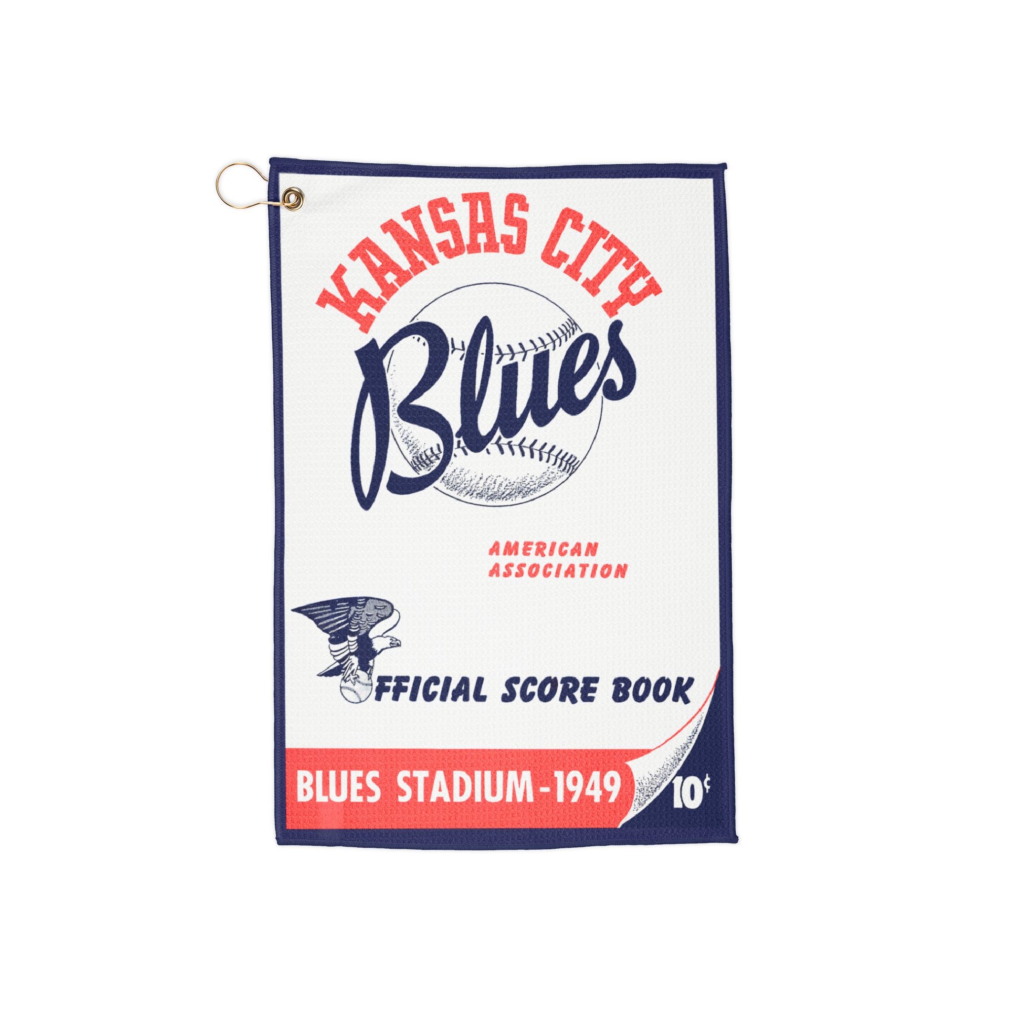 1949 Baseball Kansas City Blues Golf Towel | Vintage Baseball, Retro Sports