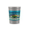Dodger Stadium Vintage Illustration Steel Cup — Reusable Stadium Cup