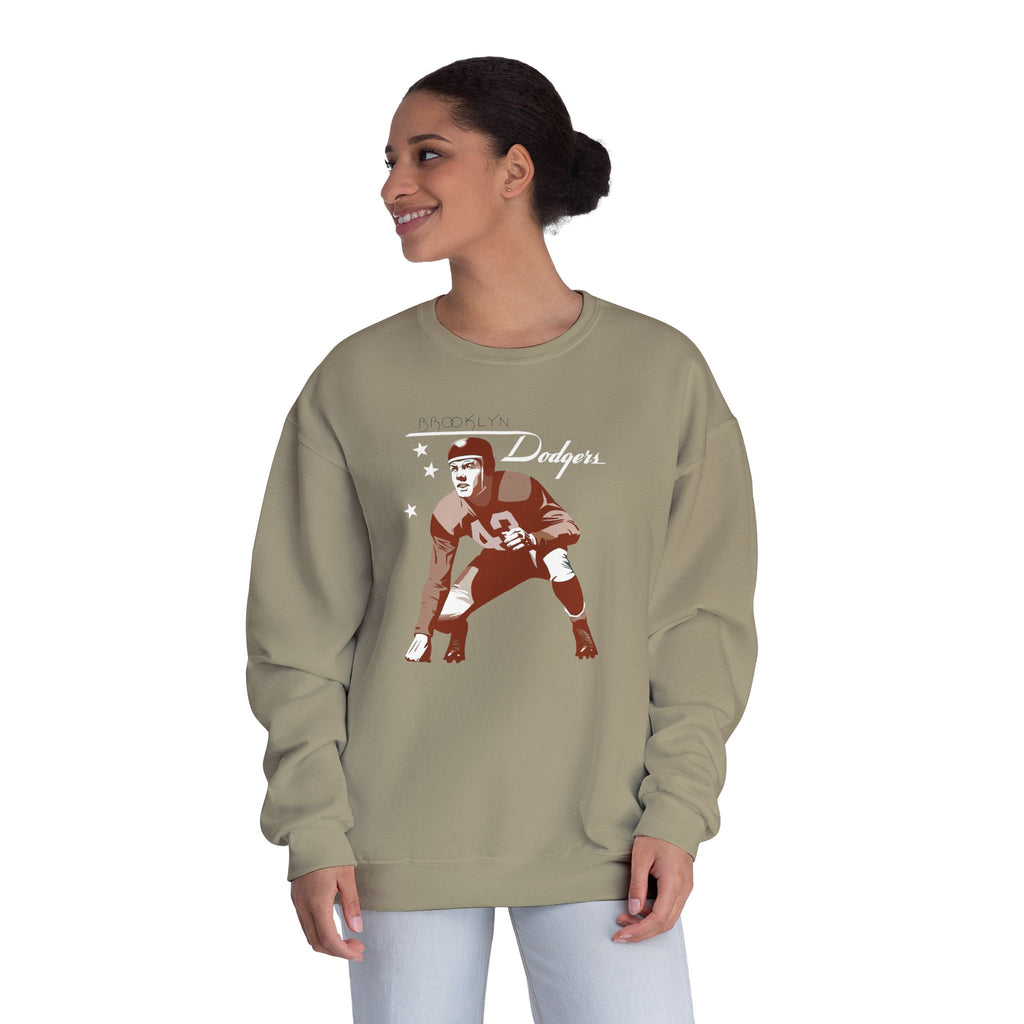 1943 Vintage Brooklyn Dodgers Football - Unisex NuBlend® Crewneck Sweatshirt