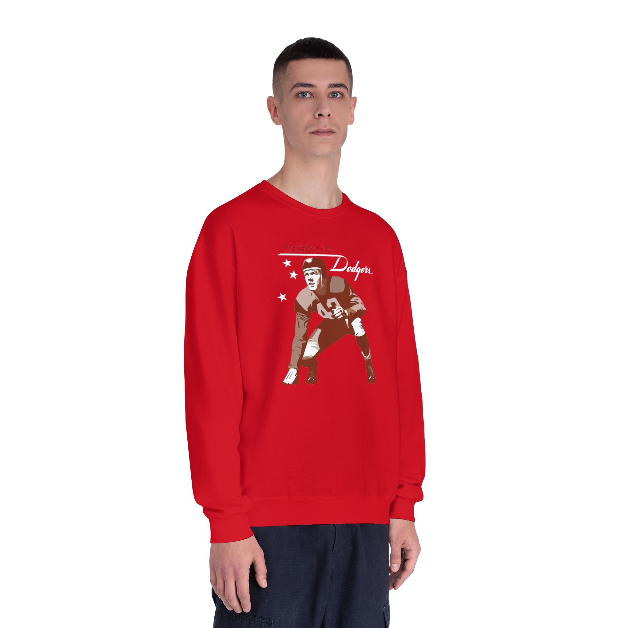1943 Vintage Brooklyn Dodgers Football - Unisex NuBlend® Crewneck Sweatshirt