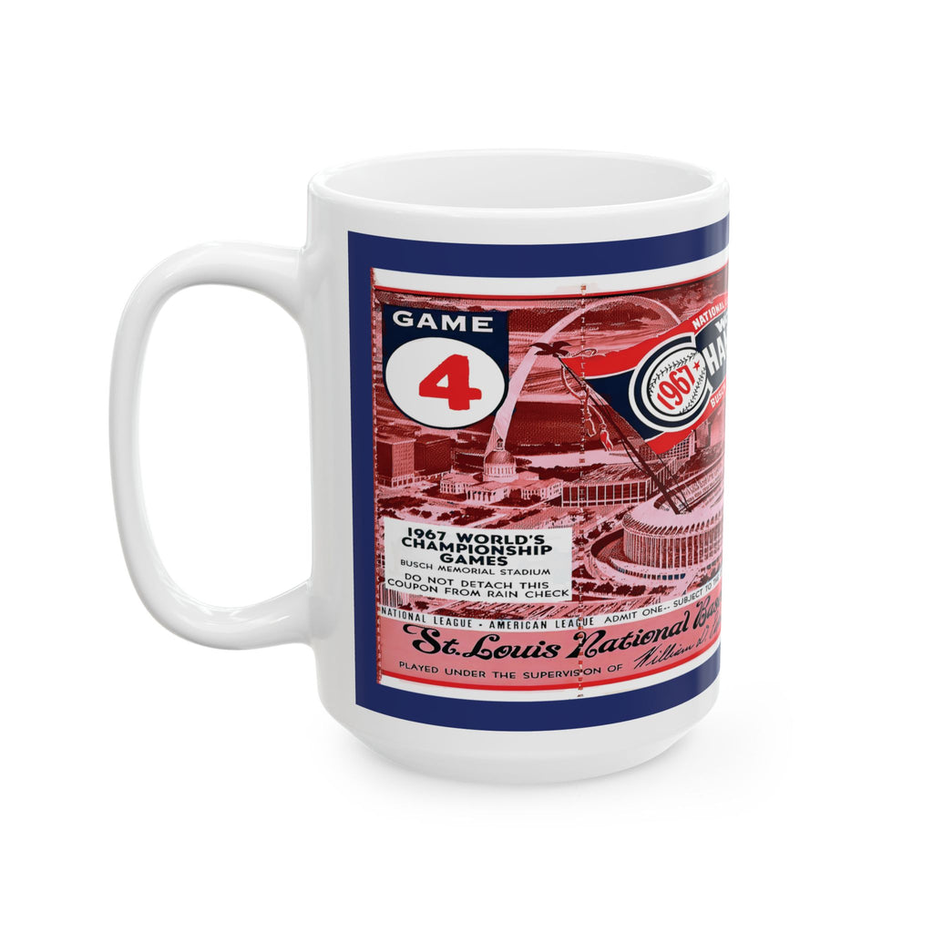1967 Baseball World Series St Louis Mug | Ceramic Coffee Cup 11oz 15oz
