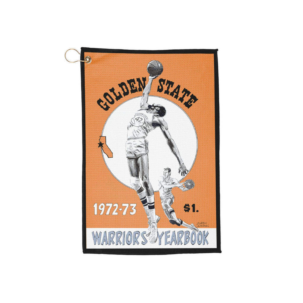 1972 Golden State Basketball Golf Towel