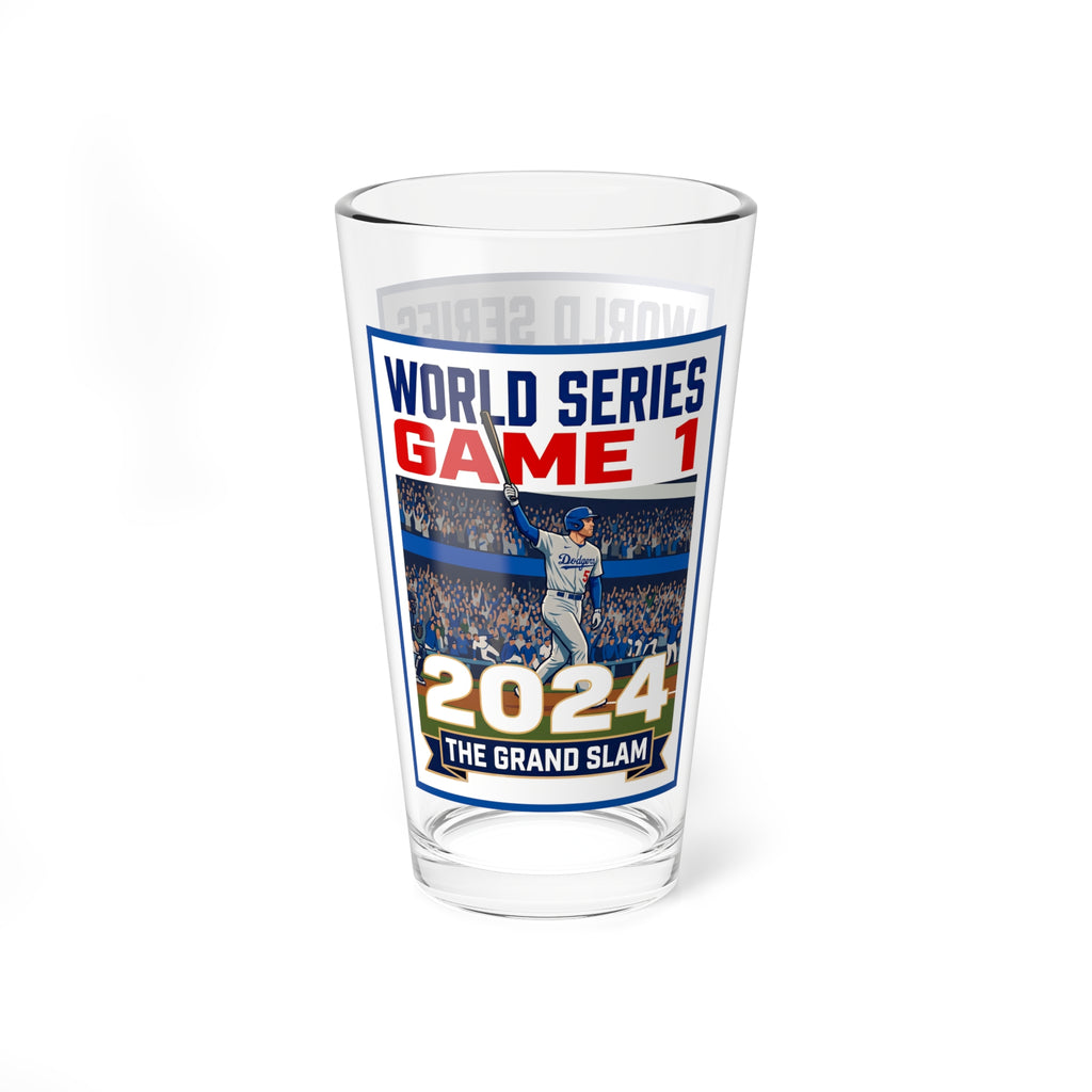 2024 World Series Game 1 Mixing Glass – The Grand Slam 16oz