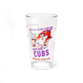 1941 Vintage Chicago Baseball Program Cover - Sliding Bear  -  Pint Glass, 16oz