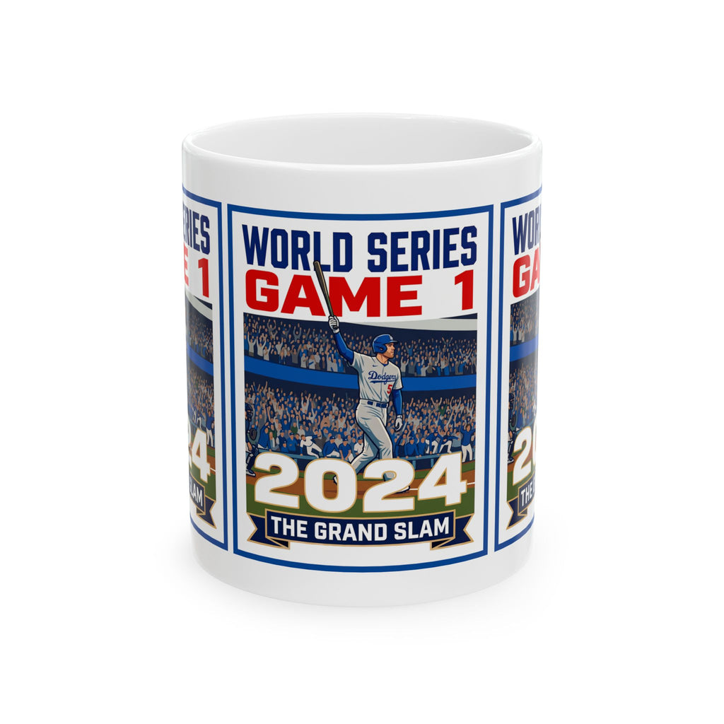 2024 World Series Game 1 - Ceramic Mug — 'The Grand Slam' Dodger Baseball Coffee Cup