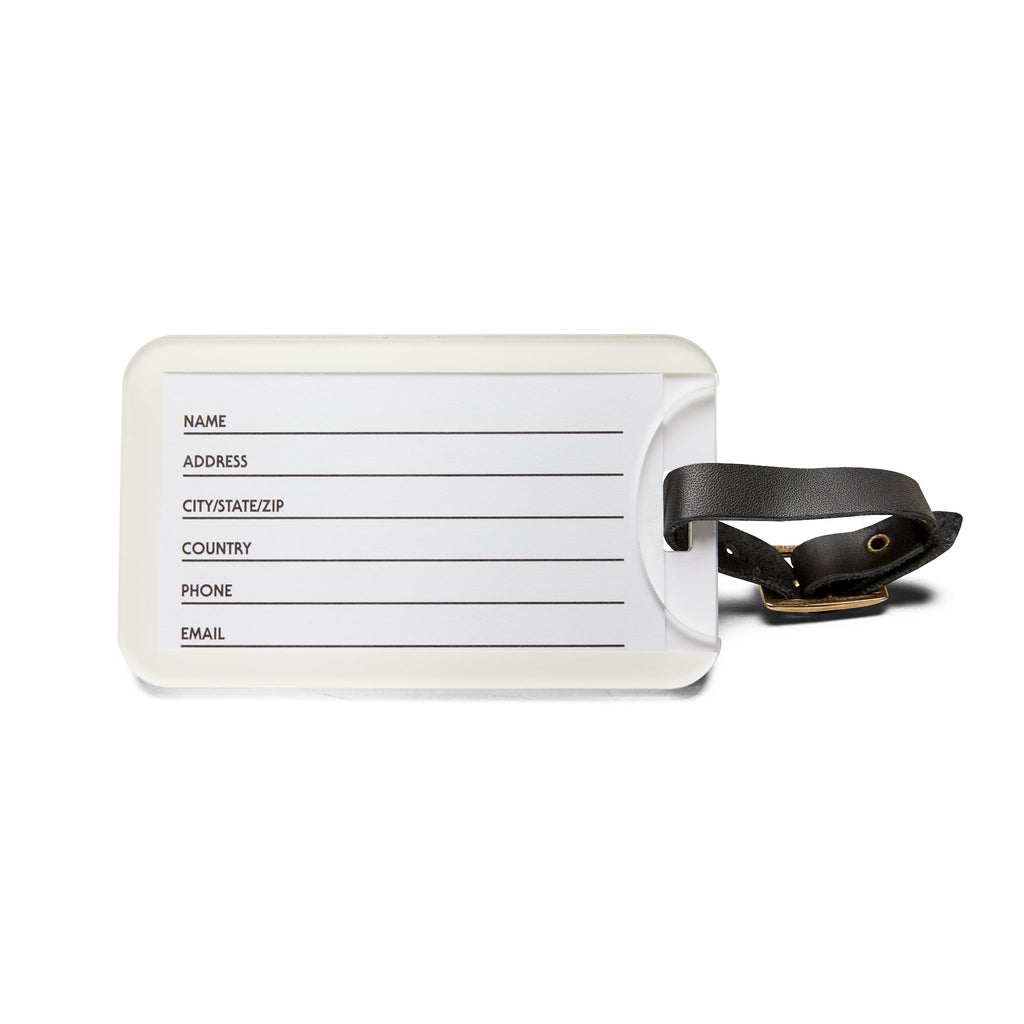 1961 Baseball Boston Luggage Tag | Vintage Sports Travel ID
