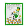 1969-1970 Boston Celtics Velveteen Plush Blanket – World Champion