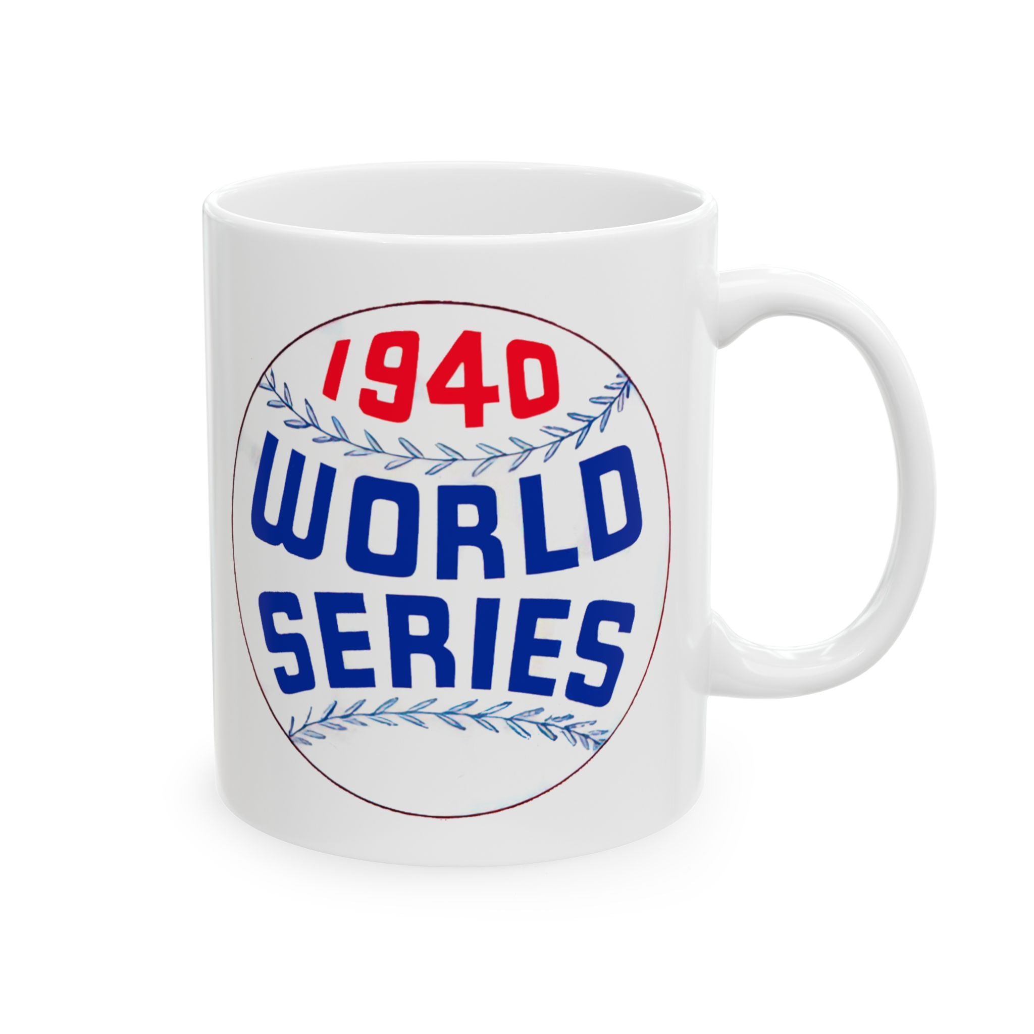 Vintage Baseball World Series Ceramic Mug, Sports Fan Gift, Retro Baseball Mug, Baseball Lover Coffee Cup, Baseball Memorabilia