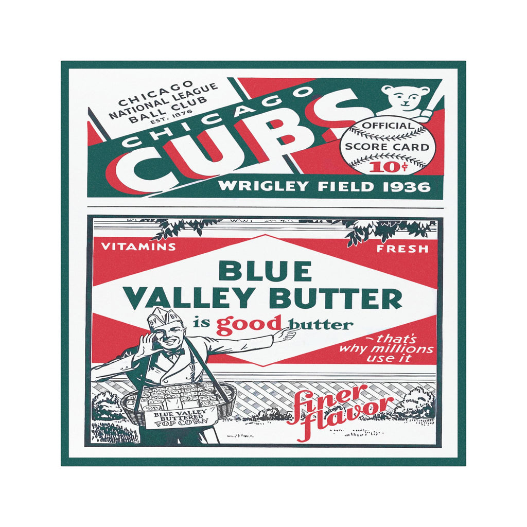Car Magnets - Vintage 1936 Baseball Chicago Cubs, Sports Fans, Car Accessories, Retro Baseball Decor, Father's Day Gift, Baseball
