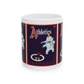 Vintage 1952 Baseball Philidelphia Athletics Yearbook Ceramic Mug, Sports Fan Gift, Baseball Collectible, Father's Day Present,  Memorabilia