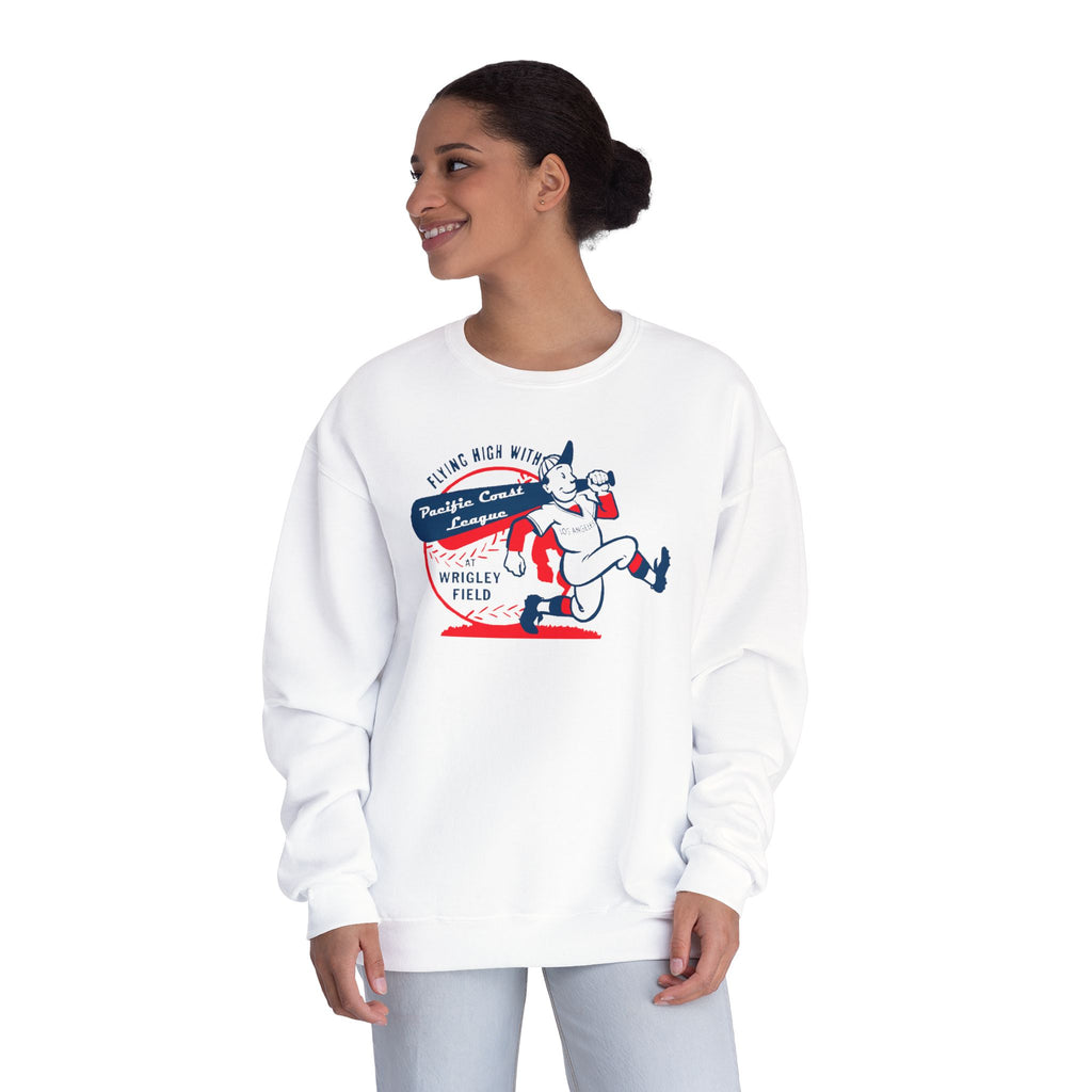 Vintage Pacific Coast League Los Angeles Wrigley Field Crewneck Sweatshirt