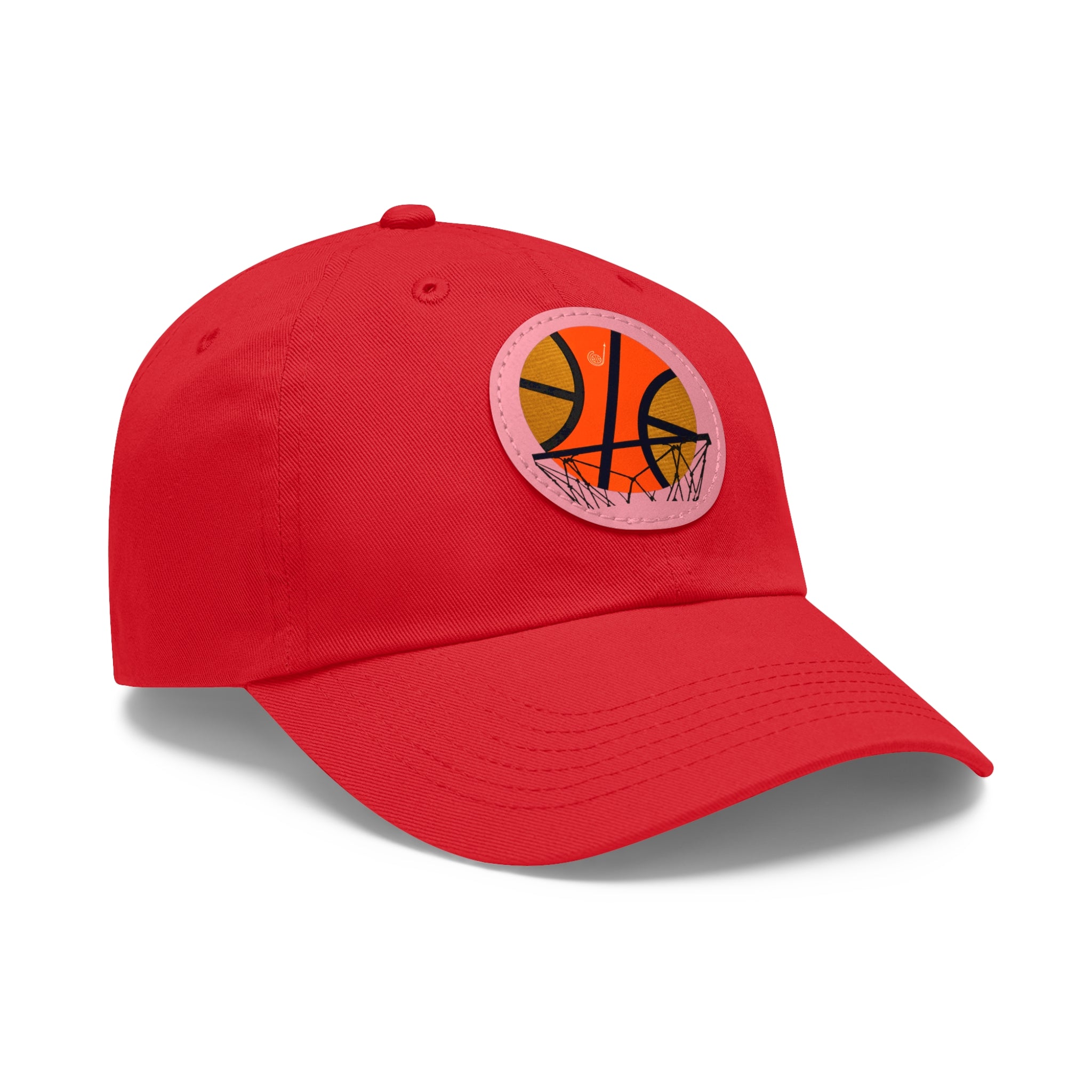 1967- 1968 Vintage Seattle Super Sonics Basketball - Dad Hat with Leather Patch (Round)