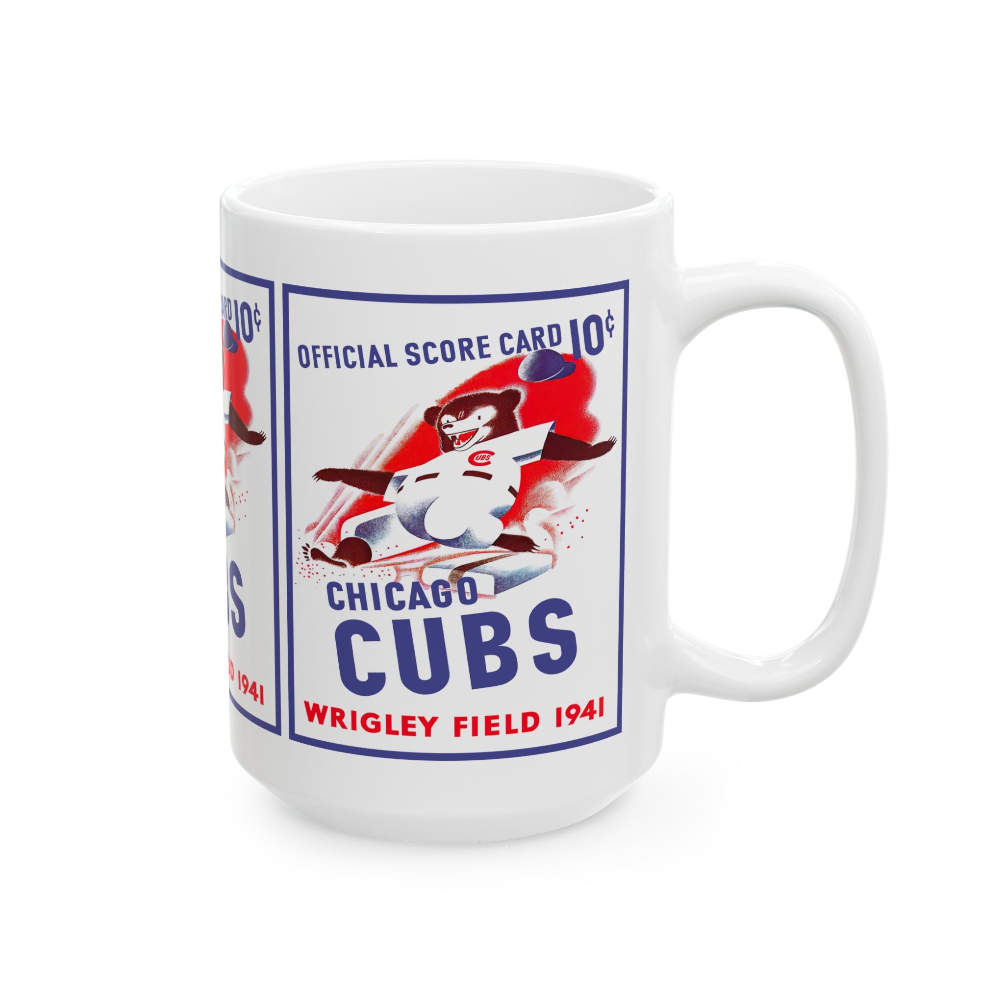 1941 Baseball Chicago Mug, 11oz and 15oz