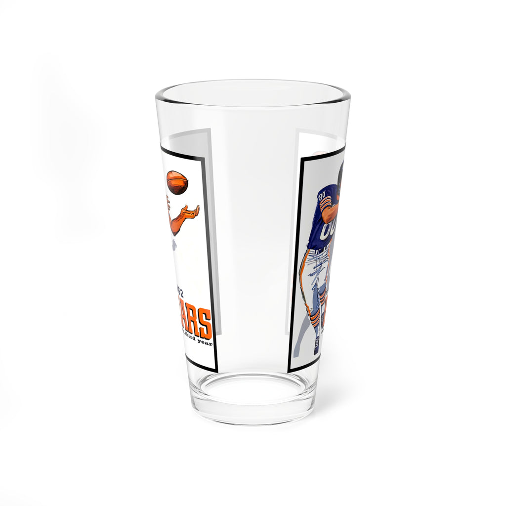 1962 Bears Vintage Football Yearbook 16oz Mixing Glass