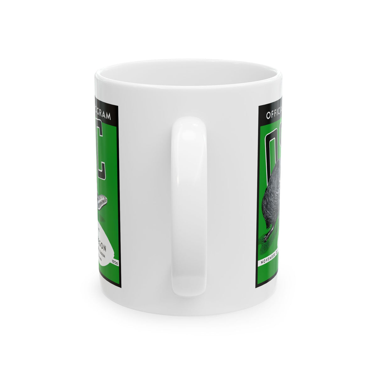 1956 Oregon State Beavers Vintage Program Ceramic Mug (11oz & 15oz)
