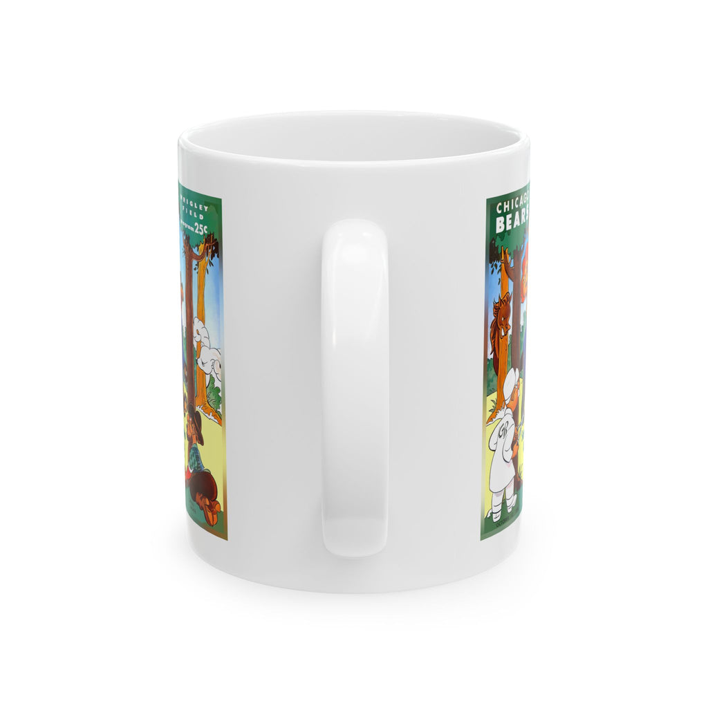 1958 Football Bears vs 49ers Ceramic Mug 11 oz, 15 oz