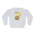 1947-1948 Vintage Chicago Black Hawks Hockey Program Cover  -  NuBlend® Crewneck Sweatshirt