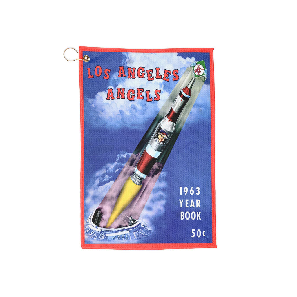 1963 Baseball Los Angeles Golf Towel | Vintage Baseball
